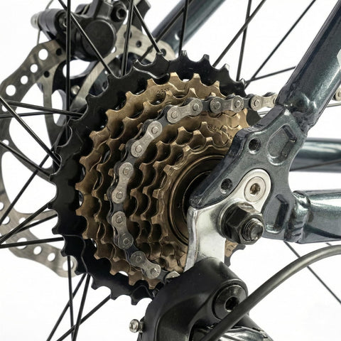 Beefy 8 Speed 13 To 28T Bicycle Freewheel With Threaded Freehub Replacement Part For Road And Mountain Bikes Brass Black Finish