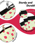Strawberry Print 12x15.5 Inch Poly Mailers Pack Of 50 Self Sealing Waterproof And Tear Resistant Shipping Bags For Small Business Easy Zip Closure Lightweight Durable Packaging For Ecommerce Shipments depicted with sealing details