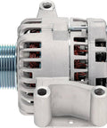 Side view of Beefed Up 12V 110A Alternator Replacement For Ford E350 Club Wagon Econoline 1999 To 2002 And Excursion 2000 To 2003