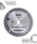 Premium 200 mm Carbide Tipped Circular Saw Blade With Sixty Four Fine Teeth for smooth cuts in hardwood and plywood.