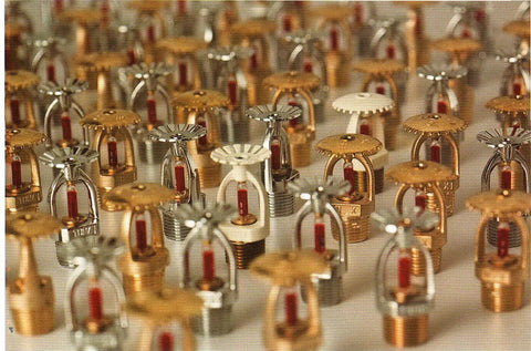 Dual Pack Pendent Fire Sprinkler Heads With Half Inch Npt Thread And Ul Approval For Easy Automatic Fire Defense featuring diverse angles of installation heads.