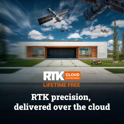 Landroid Vision Cloud Robot Lawn Mower With AI Obstacle Avoidance And RTK Cloud Navigation No Perimeter Wire For 1 Acre