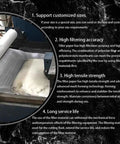 High tensile strength Heavy Duty Cutting Fluid Filter Paper Roll Straight Up Tough For Grinders And Machine Shops Top Shelf Mixed Fiber Oil Filtration 100Cm By 100M in use.