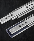Heavy Duty Drawer Slide Rails 53mm 400mm Full Extension Ball Bearing, 260Lb Load Capacity, Smooth Glide for kitchen drawers
