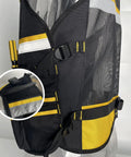 Reflective Safety Tool Vest With Multiple Pockets And Zipper Heavy Duty Work Vest For Electricians And Carpenters Breathable