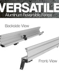 Universal Bandsaw Fence That Fits Any Table Up To 18-Inch, All-In-One Dual Function 2 In 1 Band Saw And Drill Press Fence Combo