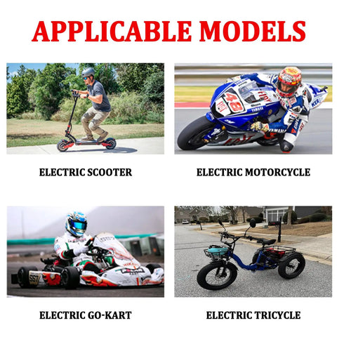 Bike And Electric Scooter Ignition Switch With Key for 12V to 96V Ebike Anti Theft Lock Replacement Two Key System Two Wire Setup Plug And Play Easy Install Durable High Security