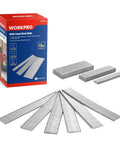 Premium 18 Gauge Brad Nails In 2 Inch One Quarter And Three Quarters Lengths Rock Solid Zinc Plated Steel Delivers A No Sweat Experience During Fine Woodworking Projects Without Jamming Or Rust Concerns 6000 Count with pack and nails.