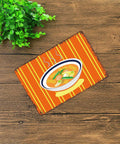 Dope Vintage Ramen Tin Sign Wall Art 8x12 Inch Metal Sign with ramen bowl design on orange background, rustic style