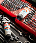 SIL Glyde Brake Lubricant High Temp Formula 8 Oz Tube with wrenches, heat resistance caliper grease for DIY mechanics
