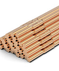 ER70S-6 Tig Welding Rod For Mild Steel 1/8x16 5 Lb Copper Coated Carbon Steel Rod stack