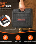 Heavy Duty Drill Press Mortising Attachment With Square Hole Chisel Set And Five Precision Bushings For Woodworkers Wanting Plug And Play Setup With Kick Ass Accuracy For Seamless Tenoning Projects All Around, sturdy carry case with handle.