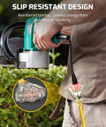 Heavy Duty 24 Inch 12 Gauge Indoor Tri Tap Extension Cord Pack Of 3 With LED Lighted Plug Yellow SJTW Contractor Grade Power Cable 15 Amp 125V ETL Listed in use with garden tool.