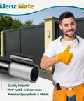Installer with Next Level Vehicle Exit Sensor For Automatic Gate Opener Car Detector 50 ft cable near driveway gate.