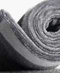 Rolled gray linen Refrigerator Door Handle Cover Set Of 2 Velcro Covers Keep Handles Clean From Smudges, Fingerprints, Drips