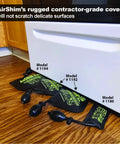 AirShim 4 Piece Inflatable Pry Bar Set For Leveling And Lifting In Tight Spaces under appliance