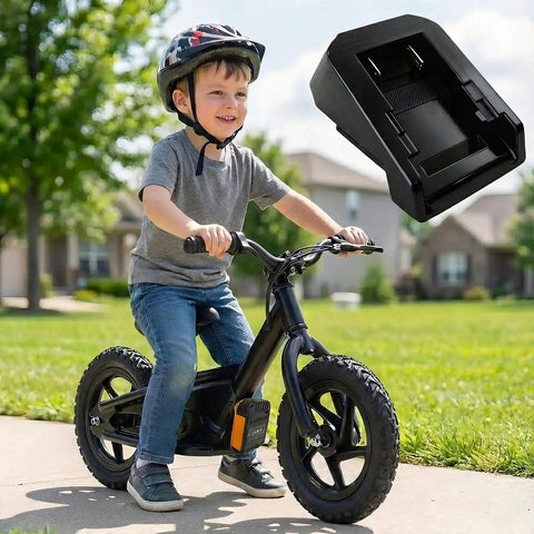 Battery Adapter For Stacyc 12 And 16 Inch Electric Bikes Lets You Use Dewalt 20V And Milwaukee M18 Batteries With Quick Install And A Secure Fit For Longer Rides