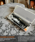 All In One Eyeglasses Nose Pads Replacement Kit with 5 Pairs Air Chamber Silicone Nose Pads, Screws, Tools Opened in Case