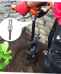 Garden Auger Drill Bit Adapter For Power Drill And Impact Driver Conversion Tool Extends Reach For Earth Auger Connection