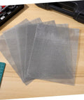 Stainless Steel Bumper Repair Mesh Kit 16 Pcs For Automotive Restoration DIY Friendly Durable Flexible Welding Screen