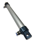 1 Inch Bore 6 Inch Stroke Double Acting Pneumatic Cylinder Aluminum Alloy With Multifunction Adjustable Air Fittings