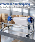 Manual Stretch Film Dispenser For Shipping And Moving Easy Desktop Wrapping Station Film Holder Unwinder Frame for packing