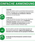 German instructions for using the Pro Grade 3D Print Sealer And Impregnation Agent For PLA ABS ASA And SLS Parts, Solvent Free.
