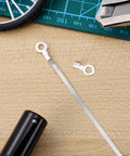 Nickel Chromium Heat Sealer Wire Replacement Element For Quick Uniform Bag Sealing With Silver Heating Strips Heavy Duty Repair Part For Plastic Bags Aluminum Foil And Composite Bags, 100 cm wire