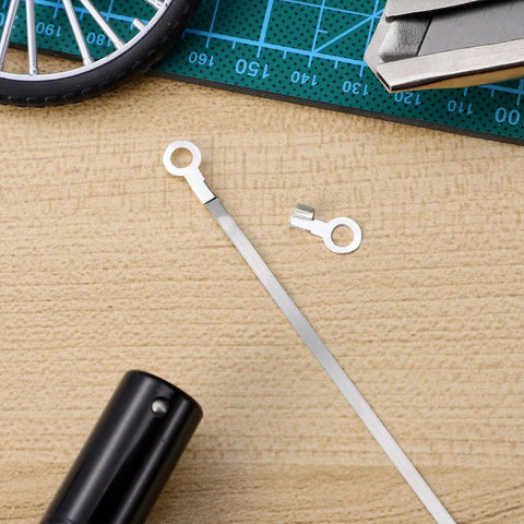 Nickel Chromium Heat Sealer Wire Replacement Element For Quick Uniform Bag Sealing With Silver Heating Strips Heavy Duty Repair Part For Plastic Bags Aluminum Foil And Composite Bags, 100 cm wire