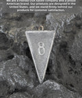Pyramid Lead Fishing Sinkers For Saltwater 3oz Each 5 Pack Beefy Pyramid Weights resting on rocky surface