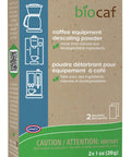 Box of Descaling Powder For Espresso Machines And Coffee Makers Two Single Use Packets Safe On Keurig Delonghi Nespresso Eco Friendly