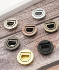 Hidden Door Handle Set Recessed Metal Pulls for Cabinets and Drawers, variety of colors, sleek invisible round design, metal construction.