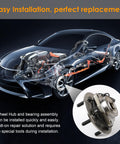 Diagram showing Go To Front Wheel Hub And Bearing Assembly For 2012 To 2018 Ram 1500 And 2019 To 2022 Ram 1500 Classic