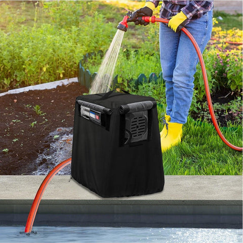 All Weather Pump Cover Built To Last With Heavy Duty Reinforced Seams And Easy Fit Design Durable Oxford Fabric Shelter