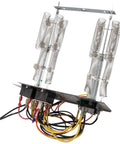 Heavy Duty HVAC Air Handler Electric Heater Kit 10KW 240V Single Phase Non Fused OEM Replacement with heating coils and wiring.