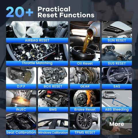 Bidirectional OBD2 Scanner All In One For All Car Systems With 3000 Plus Active Tests Pro Grade Diagnostic Tool options image