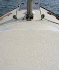 Close-up of boat deck with Non Skid Coating Cream 4 Liters Durable One Part System Easy To Apply Spreads Smoothly Without Fillers