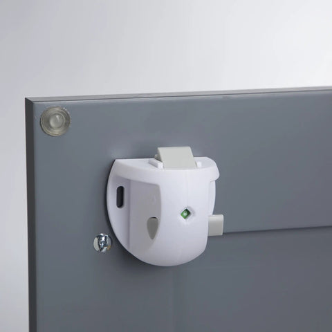 Adhesive Magnetic Cabinet Locks Set With 16 Locks And 4 Keys White Finish No Tools Needed For Most Cabinets Easy Install With 3M Adhesive Security For Kid Safe Childproofing Kitchen Dresser Pantry