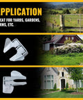Wall Mount Butterfly Gate Latch For 1-3/8 To 1-5/8 Inch Frames, Gate Fork Lock With Padlock Hole, shown in garden and home settings
