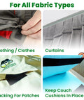 Sticky Back Fabric Strips With Adhesive No Sew Stick On Hem Tape For Clothes Curtains Heavy Duty for various fabric applications