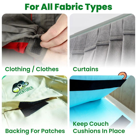 Sticky Back Fabric Strips With Adhesive No Sew Stick On Hem Tape For Clothes Curtains Heavy Duty for various fabric applications