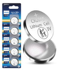 CR2016 3V Lithium Coin Cell Batteries 5 Pack Featuring A Rock Solid 10 Year Shelf Life And Leak Proof Child Safe Package.