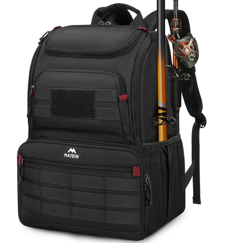 fishing tackle bag with cooler Daiwa Reel has your back (literally) PLUSINNO Fishing Backpack with Rod