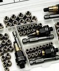 Rivet Nut Tool Kit 60 Piece M3 To M8 Threaded Inserts In One Box For Rustproof Auto Repair And Metalworking Fasten Thin Sheet Metal Like A Pro With This Pro Grade Rivet Nut Kit For Quick Lasting Fixes, M3-M8 inserts in case