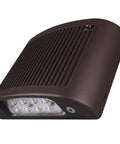 Hardy Emergency Lighting Fixture With 90-Minute Battery Backup, bronze die-cast housing, polycarbonate lens, wet location rated