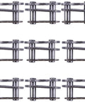 9 Sets 415 Motorcycle Chain Master Link Kit for 80cc 2 Stroke Motorized Bicycles - Durable Zinc Plated, Easy Install, 9 pieces shown