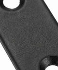 Close-up of 30 Pcs Black Stainless Steel Straight Flat Brackets Mending Plates 2.36 By 0.63 Inches With Screws For Wood Furniture Repair
