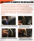 Steps for installing Solenoid Valve Replacement For Big Green Cleaning Machine Carpet Extractor Fits 2037436 OEM Style.