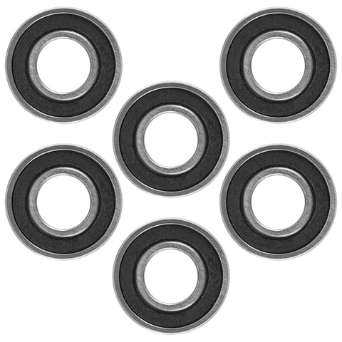 Beefed Up Deck Idler Arm Pivot Ball Bearings Set 16x35x11 Fits Scag Mowers 6 Pack Chrome Steel 52100 Bearings For Smooth Spindle Action And Tough Durability, six bearings