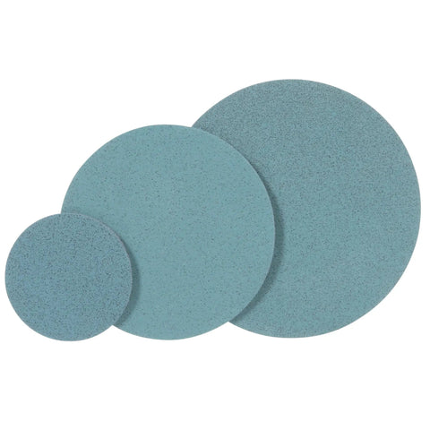 Trizact Hookit Foam Disc P5000 3 Inch Blue Pack Of 15 for Perfect It Paint Finishing System in various sizes displayed